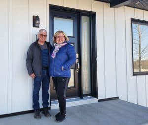 Estelle Lapointe et André Bilodeau